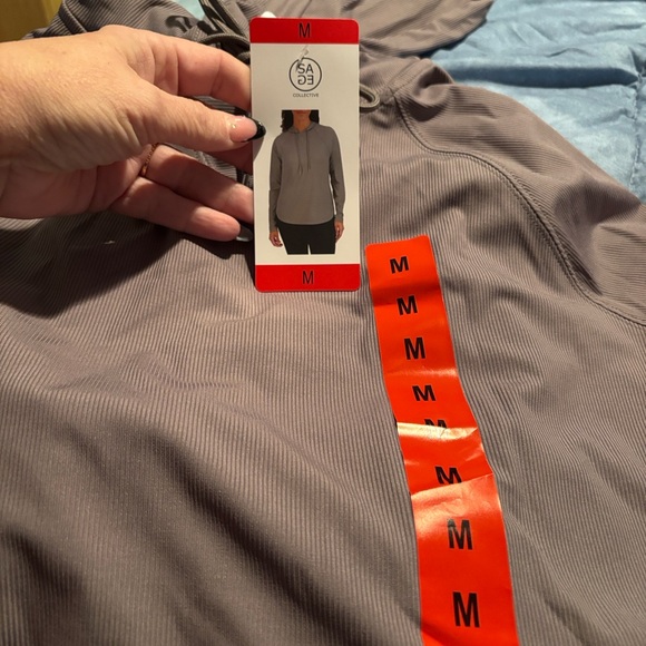 Sage Women's Gray Pullover Hoodie - Picture 4 of 4